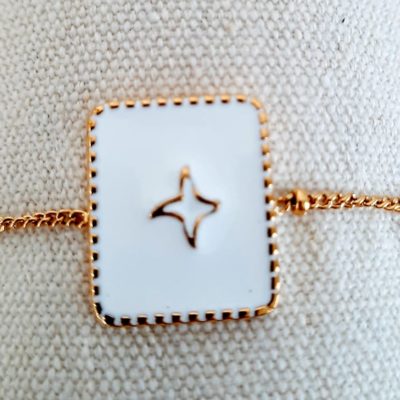 Bracelet starfish blanc